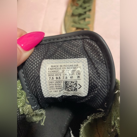 CTAS Counter Climate High Tops. 7.5M 9.5W. Green & Tan. Work boot style. - Picture 2 of 4